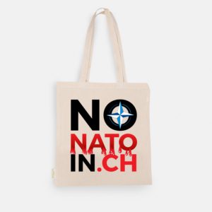 no-nato-in.ch Langhenkel-Tasche aus pre-recycelter Baumwolle